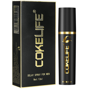 Spray retardante a base de agua para hombres, 12 ml, sin aditivos, en frasco pulverizador, personalizado OEM, spray retardante CokeLife - Product Image 1