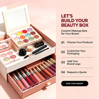 Coffret Mystère de Maquillage Bio Écologique pour Halloween – Gloss, Rouge à Lèvres, Fard à Paupières, Cosmétiques Minéraux – Coffret Cadeau Beauté pour Femme (Vente en Gros)