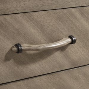 DB Arena ลิ้นชักข้างเตียงแบบ2ลิ้นชักสไตล์ย้อนยุคสีเทาหรูหราสไตล์นอร์ดิกพร้อมที่เก็บของสำหรับห้องนอนหรือใช้ในอพาร์ตเมนต์ - Product Image 5