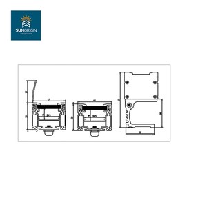 Arandela de pared LED de aluminio para exteriores, IP65, impermeable, DMX, RGB, lineal, alto brillo, edificio arquitectónico, iluminación de fachada - Product Image 3