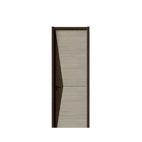 Porte intérieure moderne en bois mélaminé pour chambre, hôtel, villa et hôpital - Couleur et taille personnalisées - Garantie de 3 ans