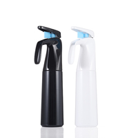 Nouvellement conception 200ml 300ml réutilisable ménage nettoyage jardin pulvérisateur en plastique cosmétiques fine brume bouteille de pulvérisation continue