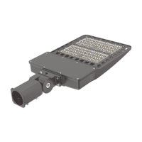 300W a mené le poteau d'éclairage public en aluminium tout en un 150w a mené des réverbères IP65 imperméabilisent 200w a mené des réverbères
