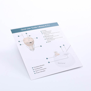Customized Logo Printed Die Cutting Hard White Cardboard Business Blister Header Backing Trading Card Case