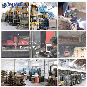 XINGPAI banquete de bodas de alta calidad 100% sepele madera buffet pastel pan cesta - Product Image 5