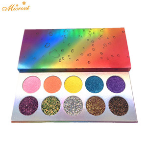 Best-seller du commerce extérieur : <span class=keywords><strong>Palette</strong></span> de fards à paupières 10 couleurs, finition scintillante effet diamant, éclat doux, <span class=keywords><strong>vente</strong></span> directe usine - Product Image 3