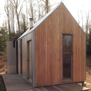 Fabbrica-progettato cedro rosso tradizionale triangolare all'aperto Sauna per 4 personalizzabile con funzione di vapore pannello di controllo accessorio - Product Image 5