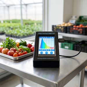 Portable Colorimeter <b>28mm</b> Aperture LED Light Source USB Interface for Accurate Color Measurement of Fruits and vegetables - Product Image 3