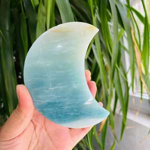 <span class=keywords><strong>Pierre</strong></span> <span class=keywords><strong>de</strong></span> cristal naturel <span class=keywords><strong>de</strong></span> haute qualité poli à la main <span class=keywords><strong>Amazon</strong></span> Moon Shape Sculptures pour la décoration <span class=keywords><strong>de</strong></span> la maison - Product Image 5
