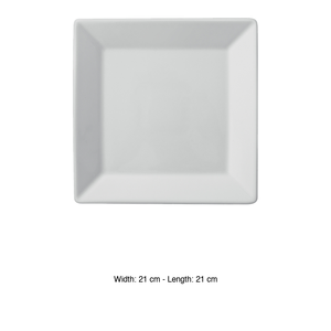 จานขนมรูปสี่เหลี่ยมคิมิ 21 × 21 ซม. ซัตตูร์เนีย - Product Image 3