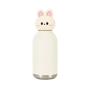 <span class=keywords><strong>Borraccia</strong></span> per Bambini in <span class=keywords><strong>Acciaio</strong></span> <span class=keywords><strong>Inox</strong></span> con Coperchio 3D a Forma di Animale, Isolata Sottovuoto e Antigoccia, per Scuola e Viaggi - Product Image 1