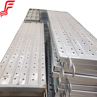 Plataforma de andamio de acero galvanizado para construcción, pasarela metálica, tablero de andamio, plataforma de acceso para construcción de edificios, suministro de fábrica