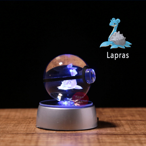 Nueva moda cragts de cristal K9 <span class=keywords><strong>lapras</strong></span> Poke Ball regalo recuerdo - Product Image 2