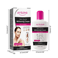 LABEL PRIVÉ OEM Lait Visage Crème Lotion Corporelle Éclaircissante Lotion Corporelle Crème Corporelle Blanchissante 120ml