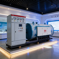Chaudière à eau chaude électrique automatique à haute efficacité, pour usage industriel et commercial, avec surveillance à distance - Fabricant direct