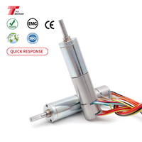 Moteur à engrenages CC micro haute puissance 12 mm 6V 12V BLDC sans noyau pour la robotique