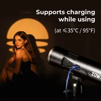 SmallRig RF 20C – Lampe d'appoint 20W, projecteur vidéo, éclairage de fond pour portrait, zoom lumineux, kit de projection créative
