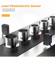 Capteur laser LED à détection de faisceau traversant Sakady, distance de détection 30 m, réponse à haute vitesse