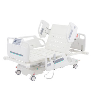 Новая модель: Электрическая регулируемая кровать для интенсивной терапии (ИТК) с семью функциями, двумя колоннами и нагрузкой до 250 кг, для медицинских учреждений. - Product Image 2