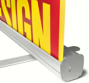 Exhibidores de Pancartas Enrollables Eléctricos Automáticos para Ferias Comerciales, Pancartas Enrollables Retráctiles de Calidad Duradera para Publicidad - Product Image 2