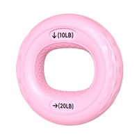 Anillo de Agarre de Silicona para Rehabilitación de la Fuerza de la Mano, Anillo de Agarre Doble para Ejercicios de Dedos