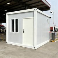 Maison préfabriquée en conteneur, prix des maisons préfabriquées, 3 chambres préfabriquées et salon, maison de 40 pieds prête à la vente, pliable