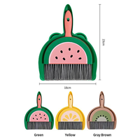 Prix d'usine : Ensemble mini balai et pelle à poussière mignon motif dessin animé pour enfants, clavier, bureau et intérieur de voiture