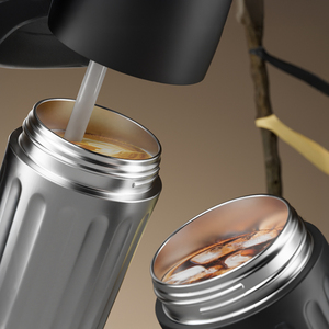 Cocosmile Thiết Kế 20Oz Cách Điện Cốc Cà Phê Tùy Chỉnh Đôi Tường Thép Không Gỉ Chân Không Tái Sử Dụng Du Lịch Takeaway Cốc Cà Phê - Product Image 2