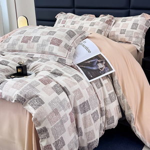 Precio al por mayor, funda de edredón de algodón egipcio tamaño King, juego de sábanas, estampado Floral, característica genial para hoteles - Product Image 2