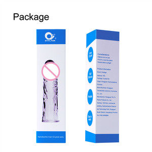Sexspielzeug Penis hülle Penis verlängerung hülsen Verlängerung ärmel Kristall vergrößerung Kondom Penis vergrößerung gerät für den Menschen - Product Image 6