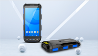Lecteur de poubelle Android 10 5.5 pouces Collecteur de données portable Scanner de codes à barres avec lecteur d'étiquettes RFID C6200