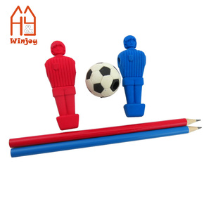 Tùy chỉnh England đội bóng đá văn phòng phẩm thiết lập với thẻ vỉ trở lại trường học giá rẻ bút chì và tẩy quà tặng cho Câu lạc bộ bóng đá. rewads - Product Image 6