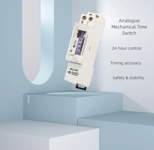 Ourtop pengatur waktu mekanis 15 menit 24 jam yg dapat diprogram Din Rail <span class=keywords><strong>Timer</strong></span> Time Switch instrumen analisis pengukuran - Product Image 5