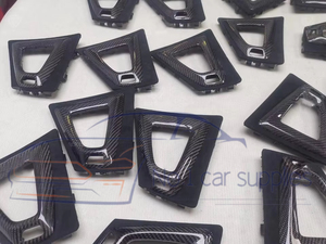 Garniture intérieure en fibre de carbone pour le contour de la console de vitesses, modèles LHD pour M4 F82 F83 <span class=keywords><strong>M3</strong></span> <span class=keywords><strong>F80</strong></span> - Product Image 5