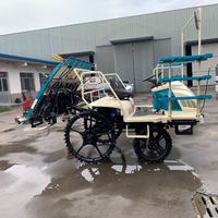 2ZG Camion de repiquage de riz automatique à 6 rangées Planteur de riz électrique de type à foulée rapide