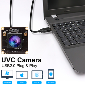 Elp 4k góc rộng Webcam 170 độ ống kính điều khiển miễn phí imx317 màu 2160p 30fps tốc độ cao Mini USB <span class=keywords><strong>Camera</strong></span> với <span class=keywords><strong>microphone</strong></span> - Product Image 5