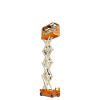 Apax 230kg 450kg Plateforme élévatrice mobile électrique à ciseaux en acier 4.8m 12m pour l'entretien des serres OEM