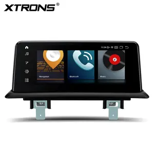 XTRONS 10.25 "IPSタッチスクリーンアンドロイド12カービデオオートラジオマルチメディアBMW 1シリーズE81 E82 E87 E88、4G内蔵