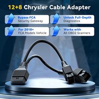 Adaptateur OBD2 THINKCAR 12+8 broches pour câble de déverrouillage de la passerelle de sécurité Chrysler, diagnostic des véhicules FCA SGW