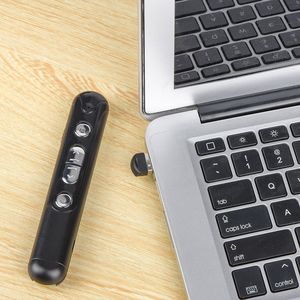 Presentador Láser Inalámbrico 2.4G Recargable para PPT, Uso en Oficina y Negocios, 130x19x15mm, Material ABS - Product Image 2