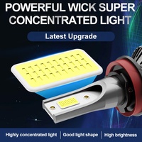 RCJ Super lumineux phares LED aluminium H8 H9 H11 V6 LED ampoules de feux de croisement 6000k température de couleur 60W nouveau