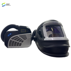 Purificateur d'air alimenté filtre <span class=keywords><strong>ventilé</strong></span> soudeur à l'arc bouclier frais propre air alimenté hotte de soudage obscurcissement automatique respirateur <span class=keywords><strong>casque</strong></span> de soudage - Product Image 3