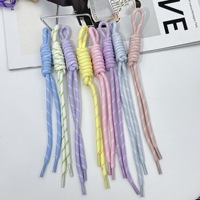 Nouveau cordon en nylon tressé coloré fait main en gros pour la fabrication artisanale de bijoux, porte-clés, pendentifs et ornements DIY