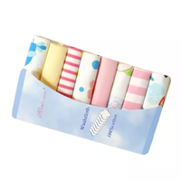 Souper doux nouveau-né 8 pièces coton salive serviette mignon bavoirs enfant essuie-mains