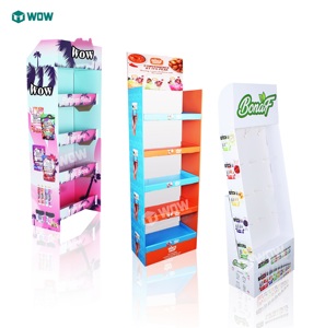 Giá để trưng bày sản phẩm bán lẻ bằng PVC tùy chỉnh, giá để trưng bày nước giải khát bằng PVC, giá để trưng bày bằng PVC cho siêu thị - Product Image 4