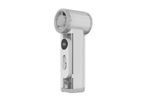 Ventilateur à turbine électrique portatif Metagarden, moteur sans balais, affichage numérique haute vitesse, portable, rechargeable 3000 mAh, pour voiture