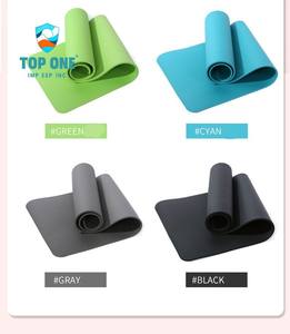 Top One de haute qualité personnalisé coloré en gros Yoga anti-dérapant grand tapis de Yoga épais 8mm 10mm 15mm NBR - Product Image 3