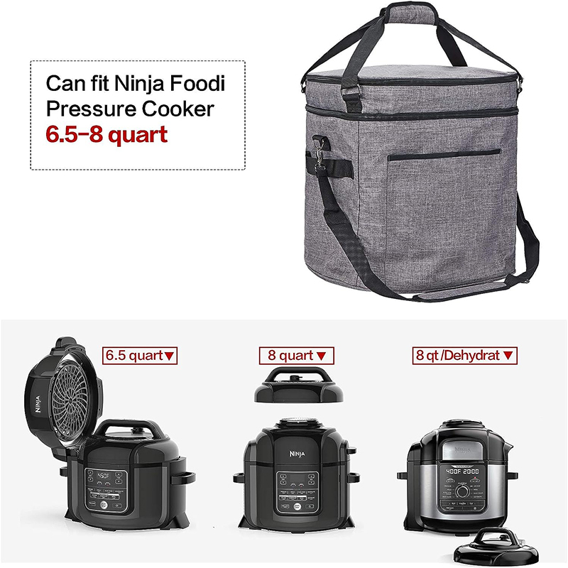 Aufbewahrungstasche Für Ninja Foodi Grill FG551 – Praktische Tragetasche Mit Seitentaschen Für Outdoor & Transport