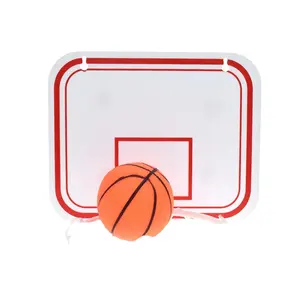 定制室内玩具促销礼品儿童迷你篮球板背板ps板 + PP箍定制徽标可用20 * 16厘米