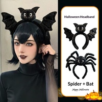 Nouveau Bandeau de Fête Unisexe en Peluche Façon Chauve-souris Araignée, Amusant et Fait Main, pour Halloween, Vente en Gros Yiwu